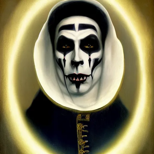 Image similar to portrait of Papa Emeritus III by Ivan Aivazovsky