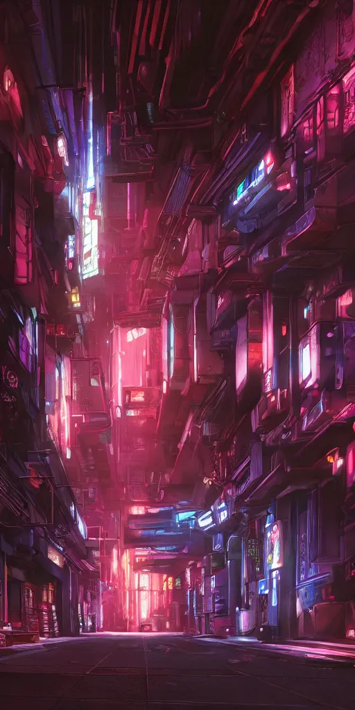 Image similar to cyberpunk alley drawn by jack kirby, 8 k, raytracing, unreal engine 5,