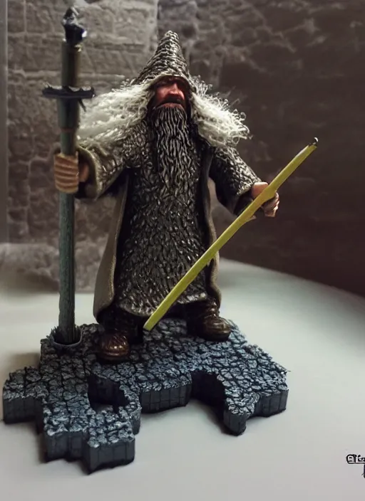 Image similar to highly detailed, hyper realistic wizard with a dungeon background by leggo