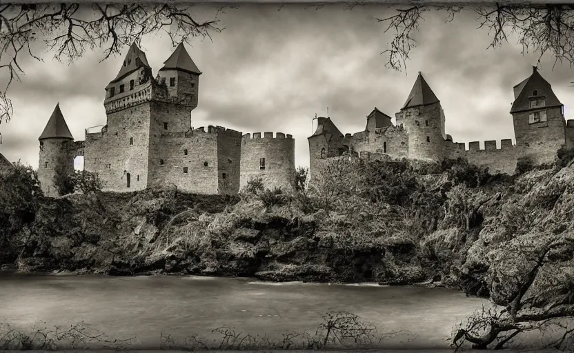 Image similar to castle by carl critchlow