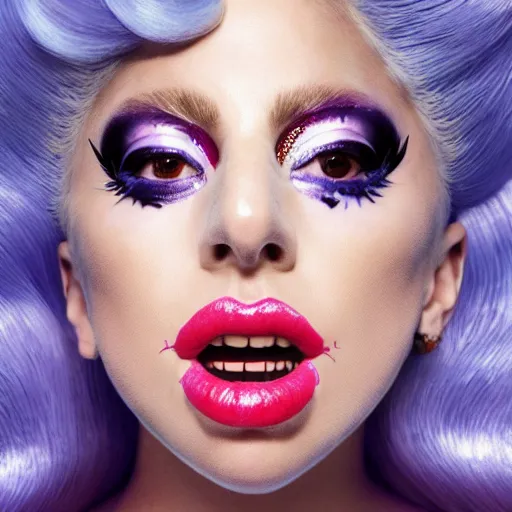 Image similar to lady gaga artpop act 2 album cover shot by nick knight, full body, artpop, jeff koons, canon, highly realistic. high resolution. highly detailed. dramatic. 8 k. 4 k.