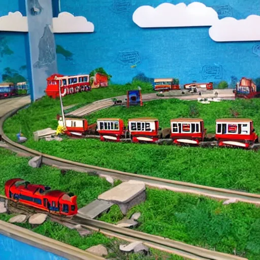 Prompt: the island of sodor