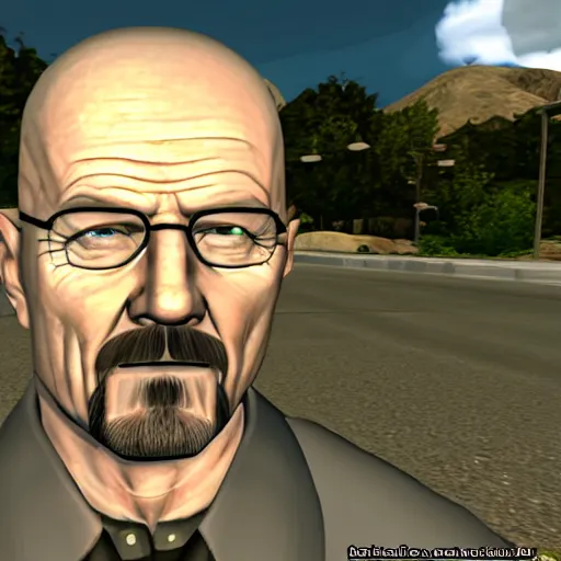 Image similar to walter white in gmod