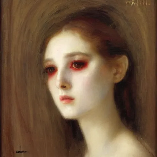 Image similar to portrait of a female android!!!!!! by charles amable lenoir