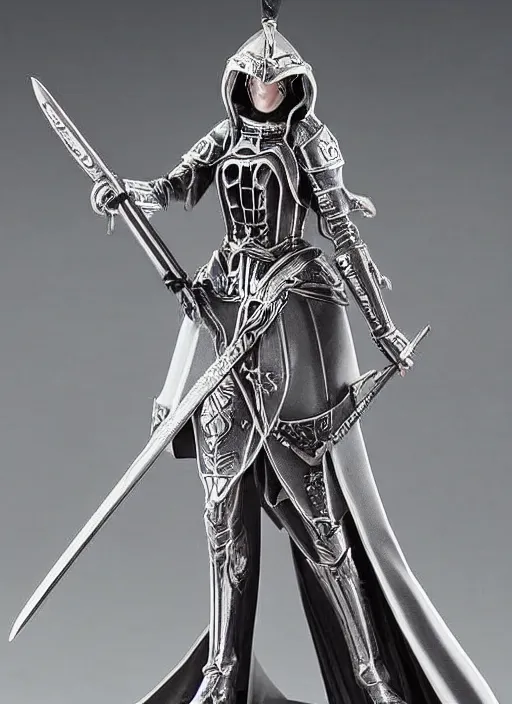 Image similar to 80mm, resin detailed model figure of Alchemy Imperial Princess knight gothic silver