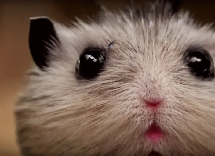 Image similar to movie still, star wars, hamster, cinematic, sharp focus, 8 k