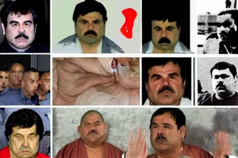 Image similar to omg wtf el chapo, buddah pose, prison, meditation, amazing aura