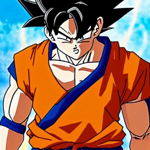 Image similar to son goku