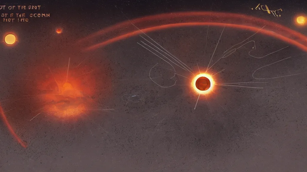 Prompt: set the controls for the heart of the sun, concept art