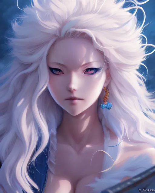 Image similar to character concept art of an anime stormy cloud goddess | | cute - fine - face, pretty face, realistic shaded perfect face, fine details by stanley artgerm lau, wlop, rossdraws, james jean, andrei riabovitchev, marc simonetti, and sakimichan, tranding on artstation