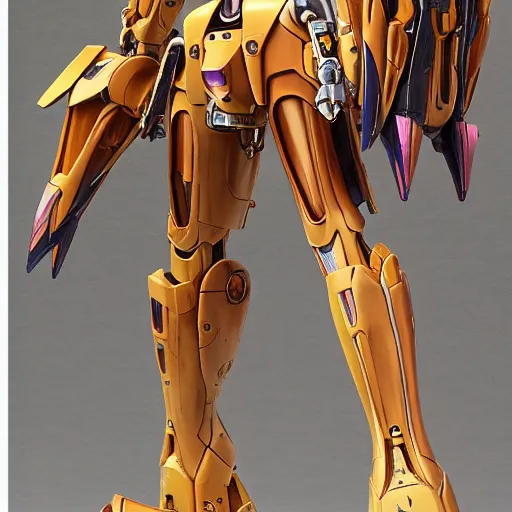 Image similar to futuristic nymphaea mecha waterlily upper body, sepals forming helmet, nymphaea, 8 k hd resolution, barbatos gundam with floral inlay, bandai box art, star wars, makoto kobayashi, frank gehry, raymond swanland