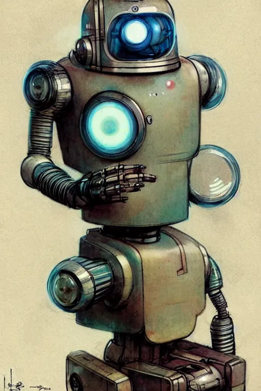 Image similar to ( ( ( ( ( 1 9 5 0 s retro future android robot doctor. muted colors. childrens layout, ) ) ) ) ) by jean - baptiste monge,!!!!!!!!!!!!!!!!!!!!!!!!!