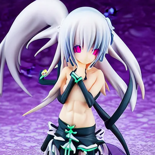 Image similar to anime figurine of cosmic horrors, personification, official store photo, commercial photo, featured on amiami, 4 k, 8 5 mm, beautiful composition