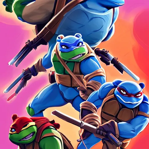 Image similar to face icon stylized minimalist teenage mutant ninja turtles, loftis, cory behance hd by jesper ejsing, by rhads, makoto shinkai and lois van baarle, ilya kuvshinov, rossdraws global illumination