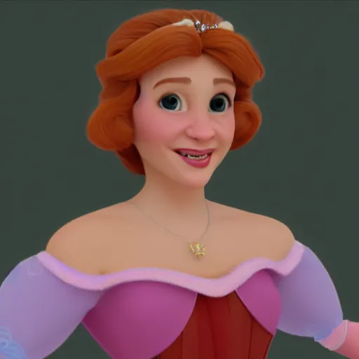 Prompt: john malkovich as a disney princess. highly detailed. hyper real photo. 4 k.