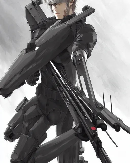 Prompt: metal gear rising senator armstrong, portrait shinkai makoto studio ghibli studio key hideaki anno sakimichan stanley artgerm lau rossdraws james jean marc simonetti elegant highly detailed digital painting artstation pixiv