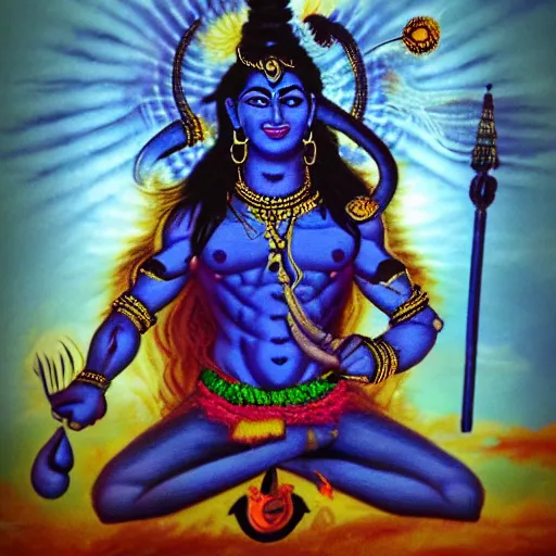 Prompt: shiva the destroyer