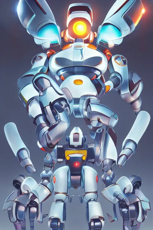 Image similar to metabots medabots medarotto medarot robot minimalist comics, behance hd by jesper ejsing, by rhads, makoto shinkai and lois van baarle, ilya kuvshinov, rossdraws global illumination ray tracing hdr radiating a glowing aura