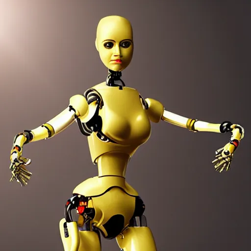 Image similar to Female robot