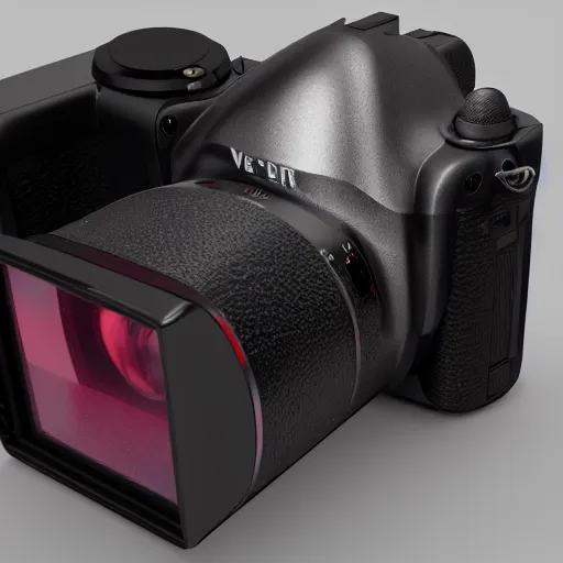 Prompt: a darth veder mirrorless camera, 3 d render