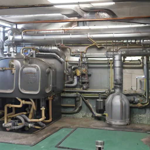 Image similar to a boiler room