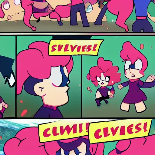 Image similar to steven universe being beaten by criminals