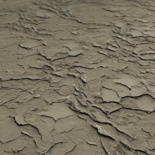 Prompt: mud diffuse texture,, substance designer, hyper realistic