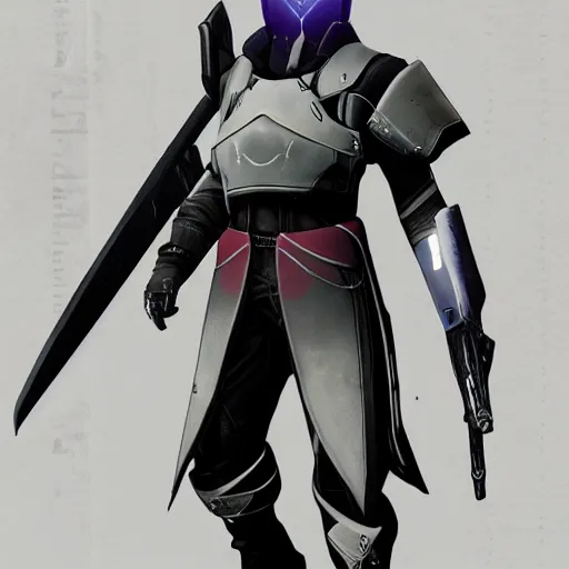 Image similar to Eramis from Destiny 2