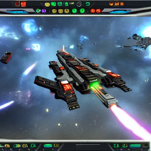 Image similar to next generation star craft game