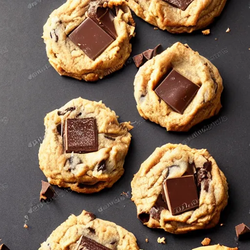 Image similar to ham and chocolate cookies