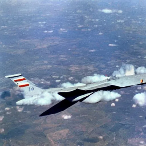 Prompt: us bombers nuclear dropping bombs on china! n 8