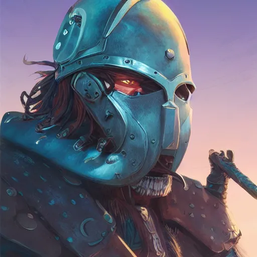 Image similar to cyberpunk viking helmet mask warrior goddess robot ninja fantasy, art gta 5 cover, official fanart behance hd artstation by jesper ejsing, by rhads, makoto shinkai and lois van baarle, ilya kuvshinov, ossdraws