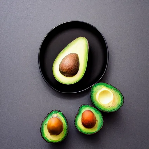 Prompt: avocado with the head of nathan fillion