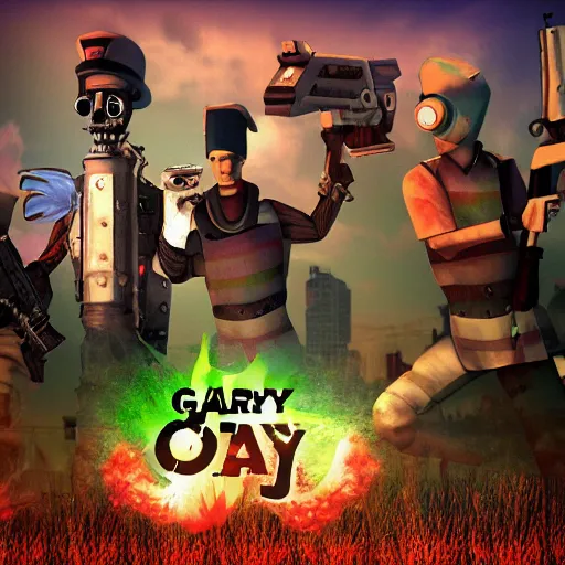 Image similar to garry's mod poster