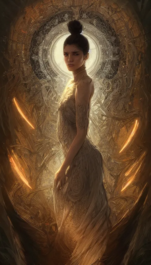 Image similar to broken, fame of thrones, lord of daggers, neon, fibonacci, sweat drops, intricate fashion clothing, insane, intricate, highly detailed, digital painting, artstation, concept art, smooth, sharp focus, illustration, Unreal Engine 5, 8K, art by artgerm and greg rutkowski and alphonse mucha