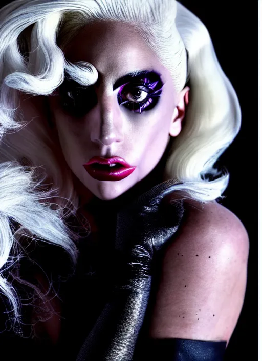 Image similar to lady gaga by nick knight, born this way, born this way album, red weapon 8 k s 3 5, cooke anamorphic / i lenses, highly detailed, cinematic lighting