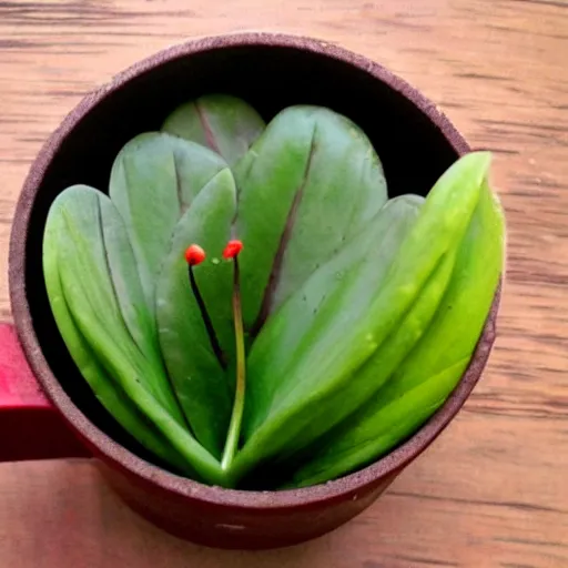 Image similar to cute plant in a pot sticker