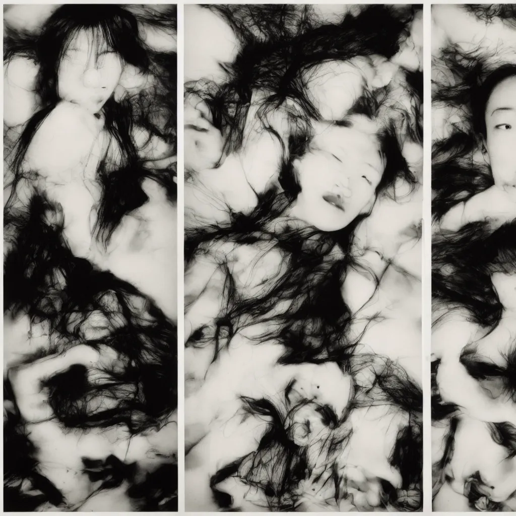 Image similar to portrait phots by Nobuyoshi Araki