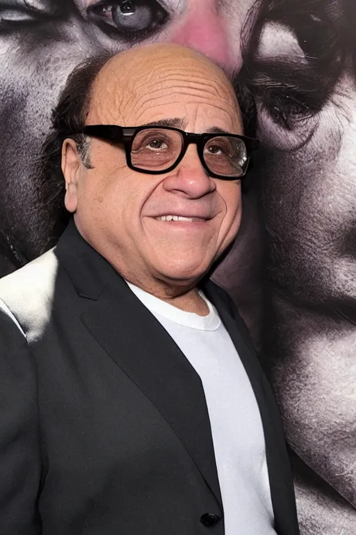 Prompt: danny devito as a titan