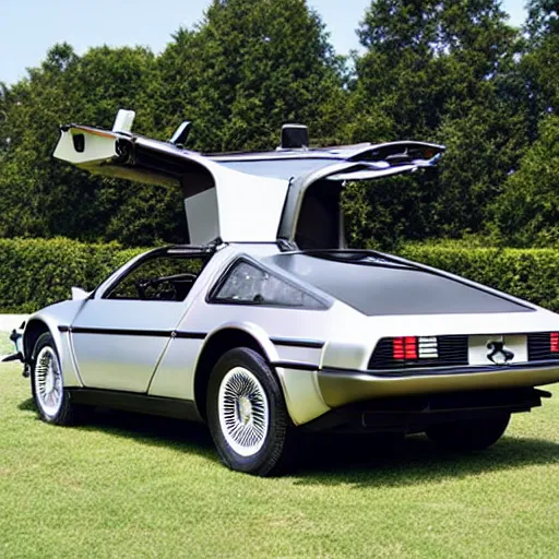 Prompt: 1955 delorean dmc-12