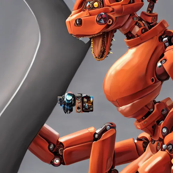 Image similar to detailed shot of getting swallowed by a hot anthropomorphic robot mecha female dragon, surrounded by her esophagus, camera inside her gullet, food pov, prey pov, micro pov, vore, digital art, furry art, high quality, 8k 3D realistic, macro art, micro art, Furaffinity, Deviantart, Eka's Portal, G6