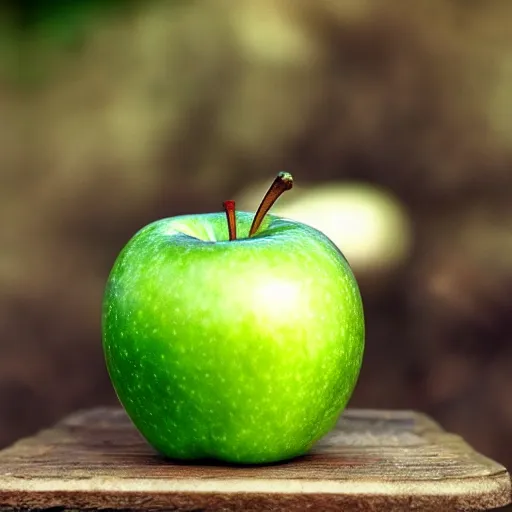 Image similar to a beautiful photo of a green apple