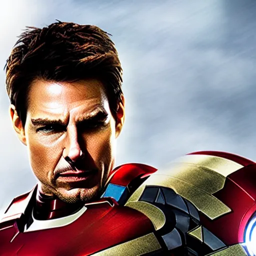 Image similar to tom cruise as iron man