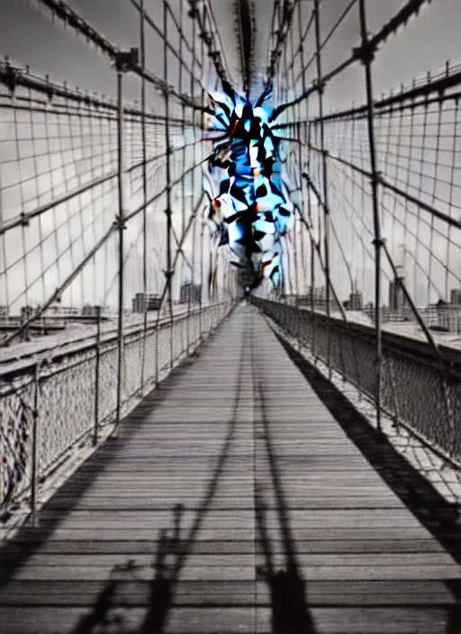 Prompt: beautiful brooklyn bridge photography award winning cinematography