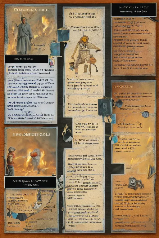 Image similar to timeline card about the discovery of fire
