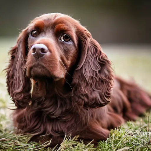 Prompt: brown cockerspaniel