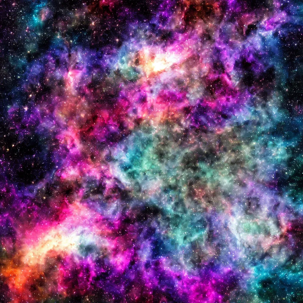 Prompt: prismatic nebula