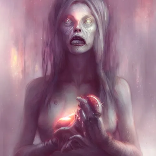 Image similar to a terrifying monster by bastien lecouffe deharme