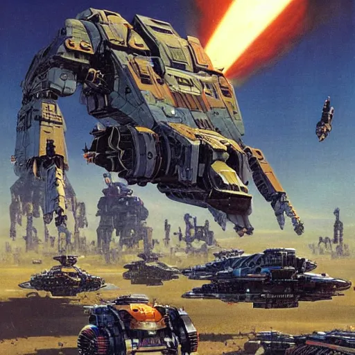 Prompt: marvel war machine, chris foss, john harris, beeple, wayne barlowe