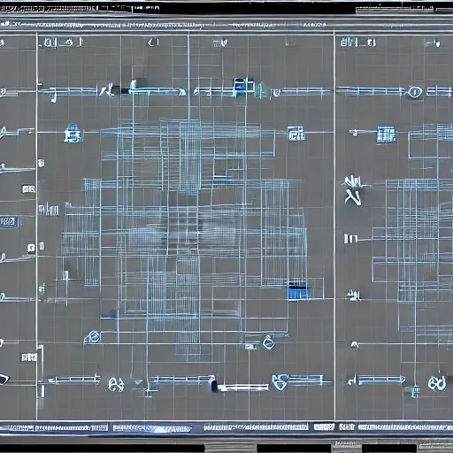 Image similar to at initial stages of development of an organism, algorithmic systems based on logic gates: yes/no, are sufficient to react to stimuli. Highly detailed 3D render in Octane and Vray